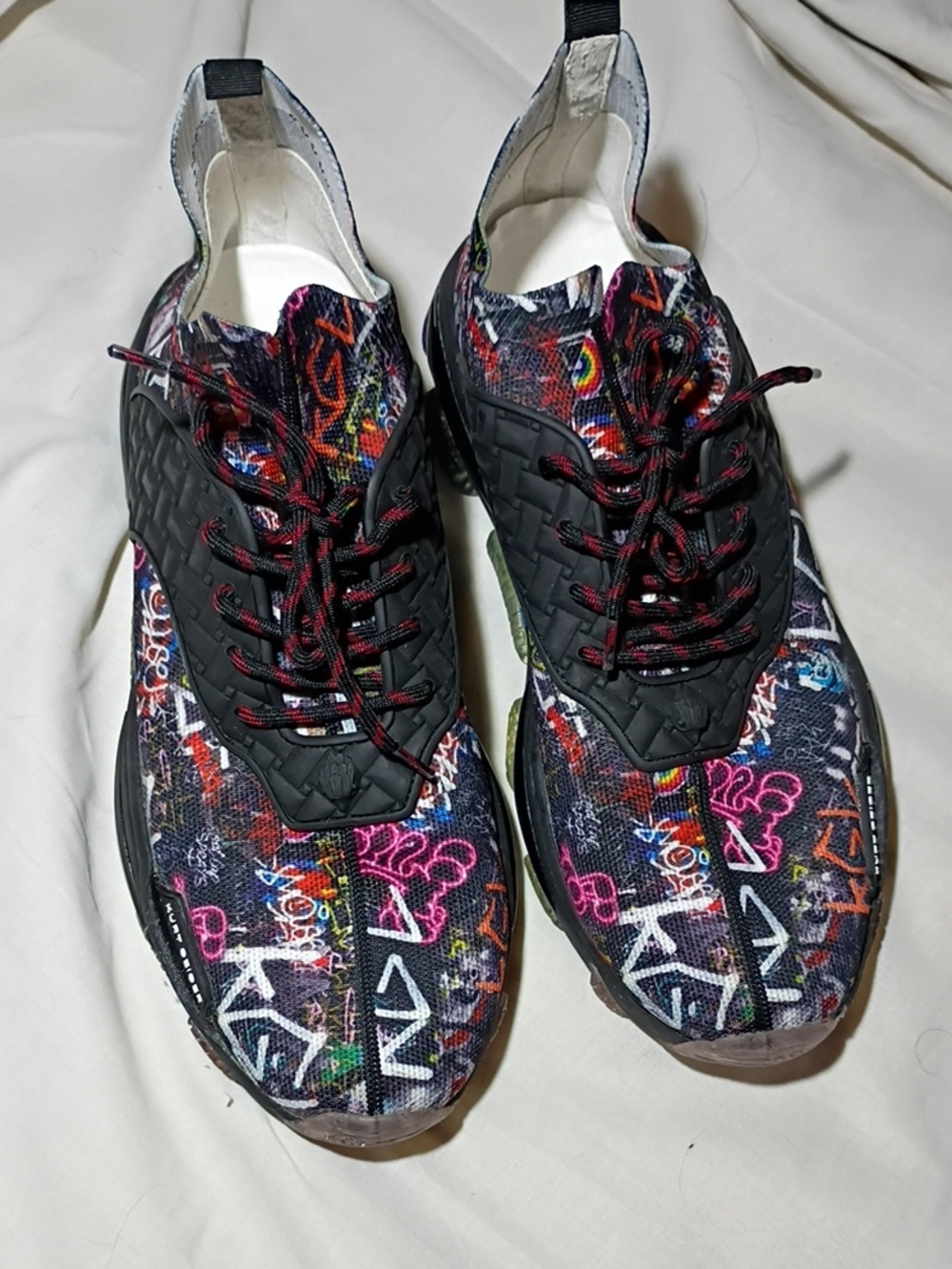 Kurt Geiger Multicolor Graffiti Athletic Sneakers
